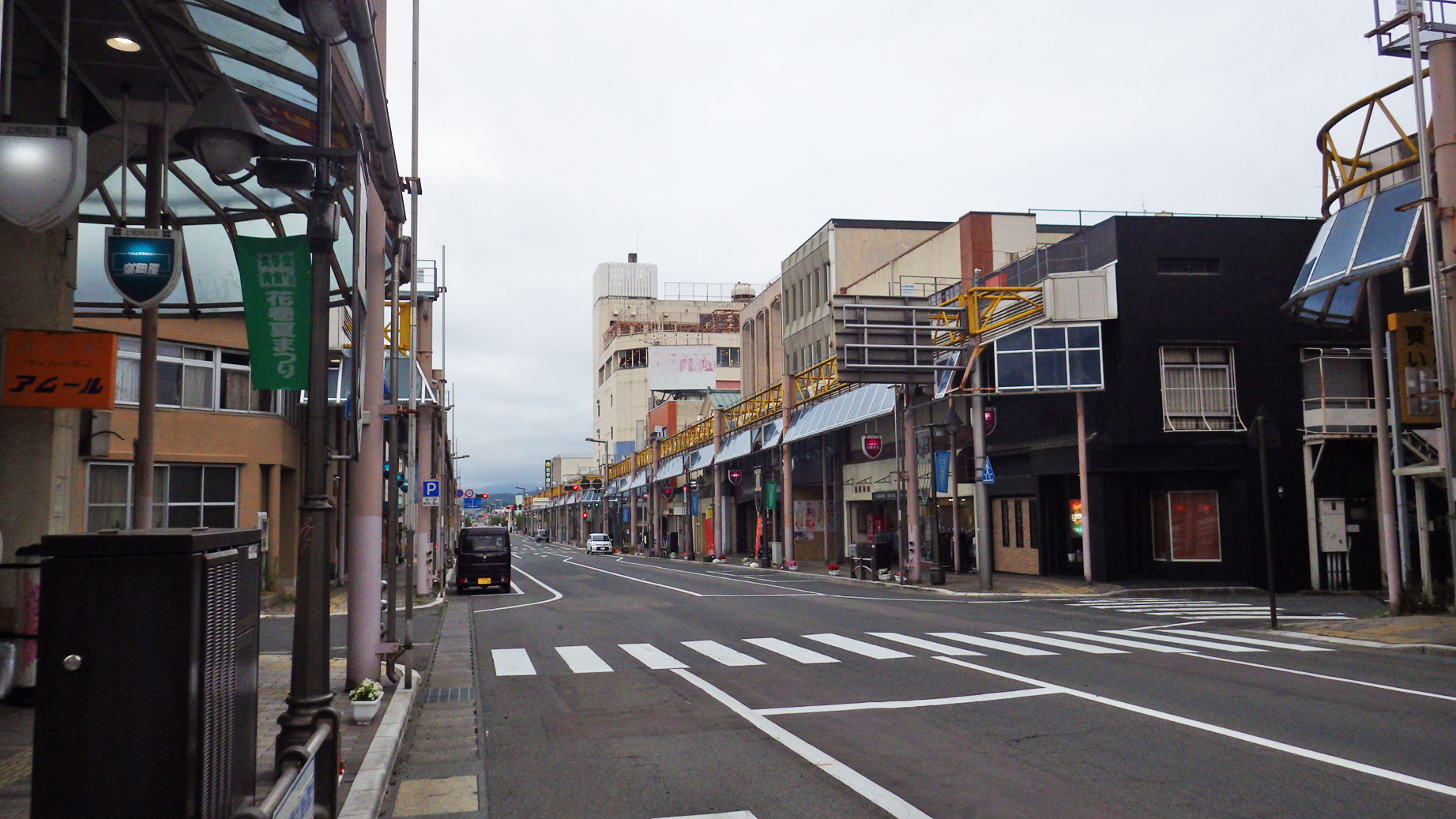 花巻の商店街